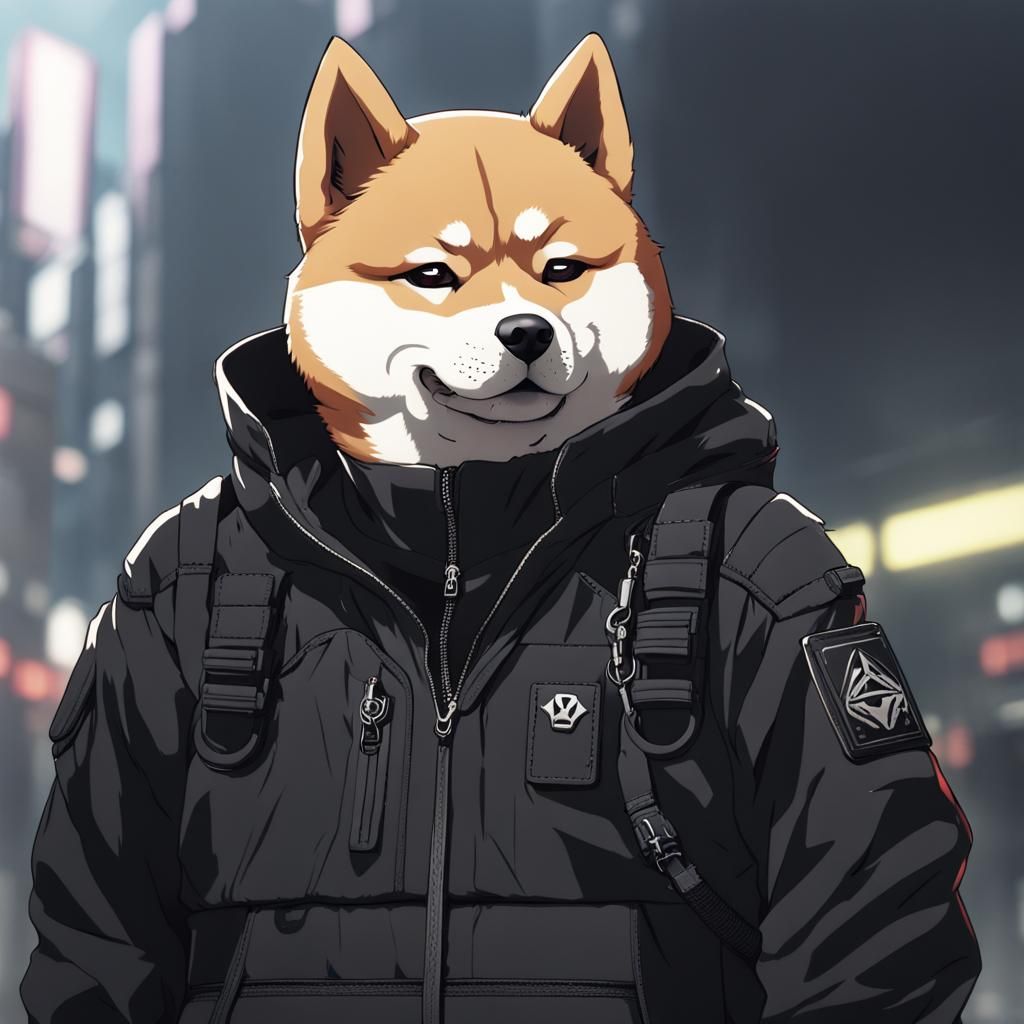 Blackout Shiba