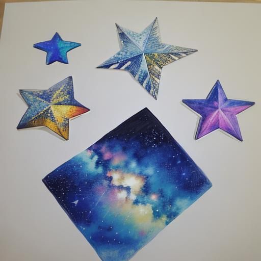 Image of Drawn Stars