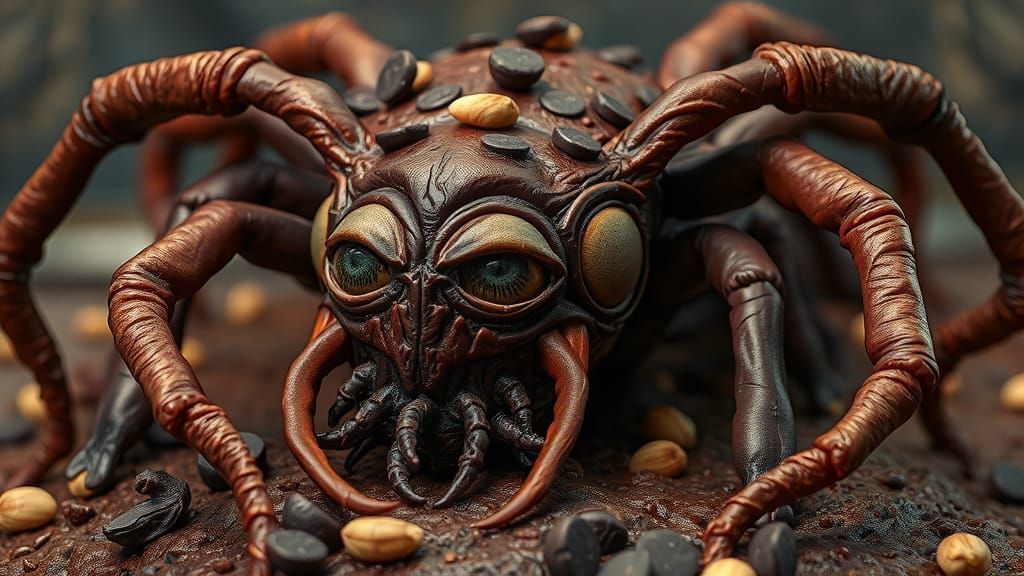 Brownie Mimic: Grotesque Transformation in Dark Fantasy Styl...