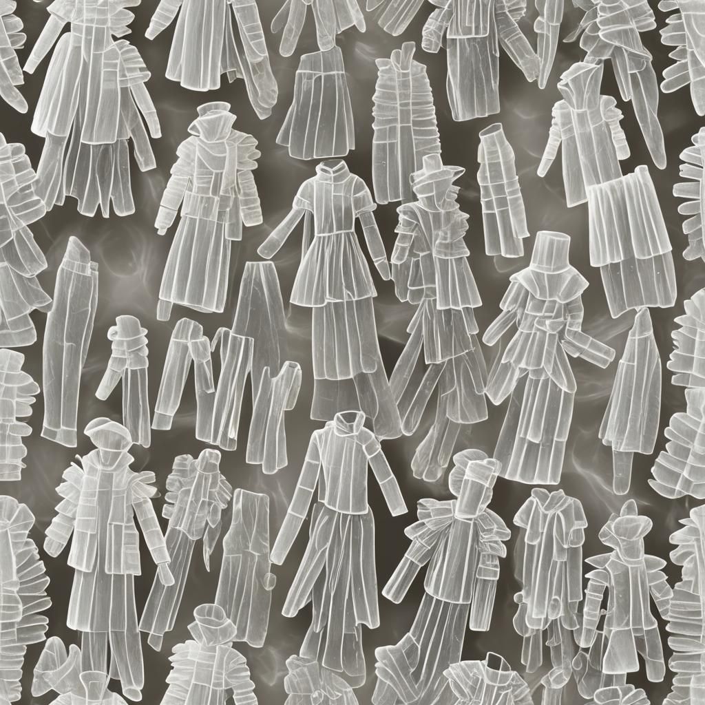 Selenite Garment: Ethereal Celestial Design