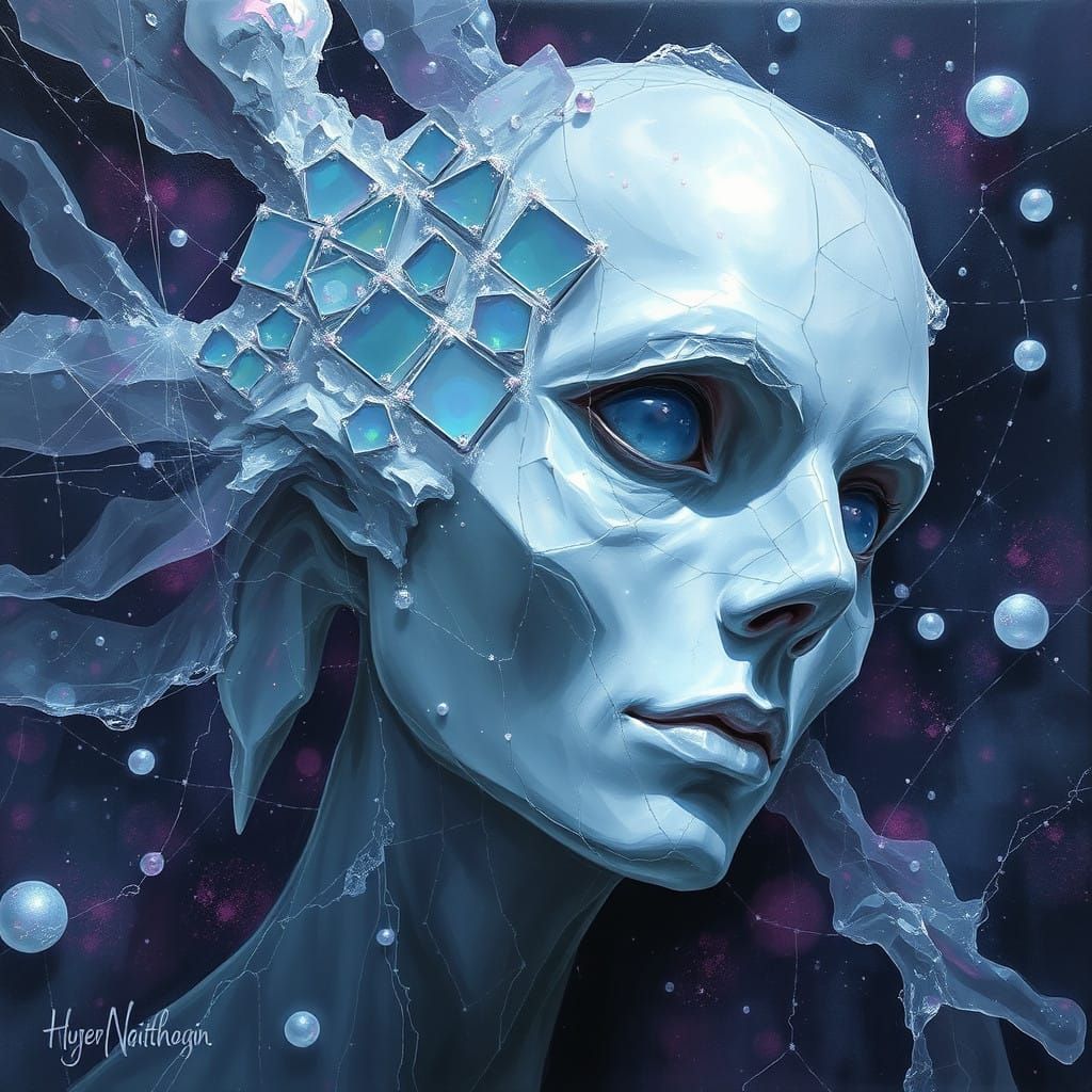 Ethereal Surrealism in a Metaphysical Dream