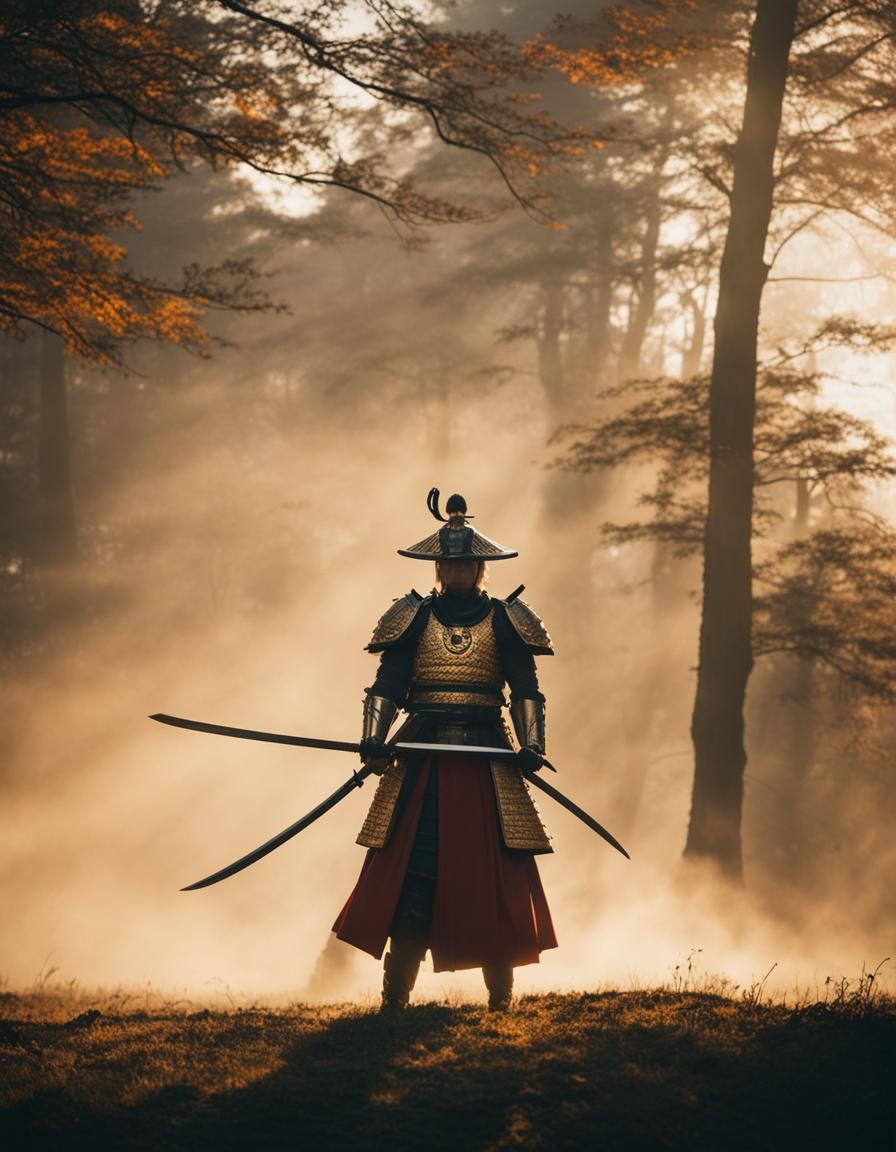 Majestic Daimyo in Golden Hour Glory