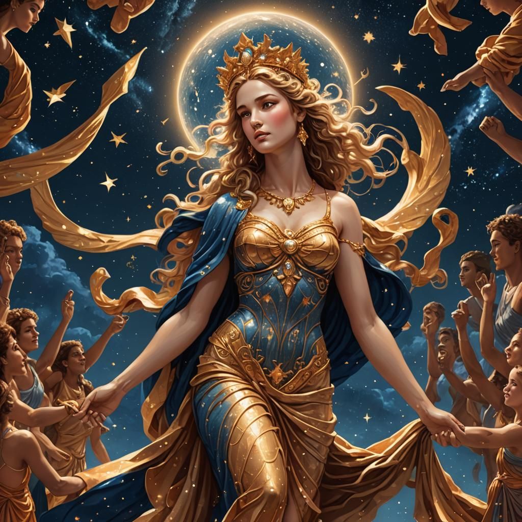 Aphrodite on Ramp: Hyper-Realistic Digital Art