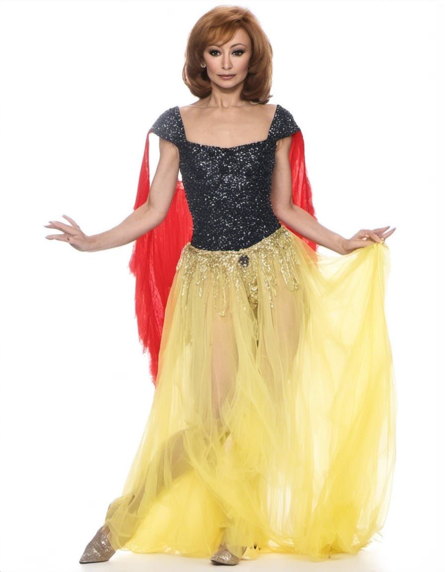 Photorealistic Portrait of a Dancer with Natural Lighting