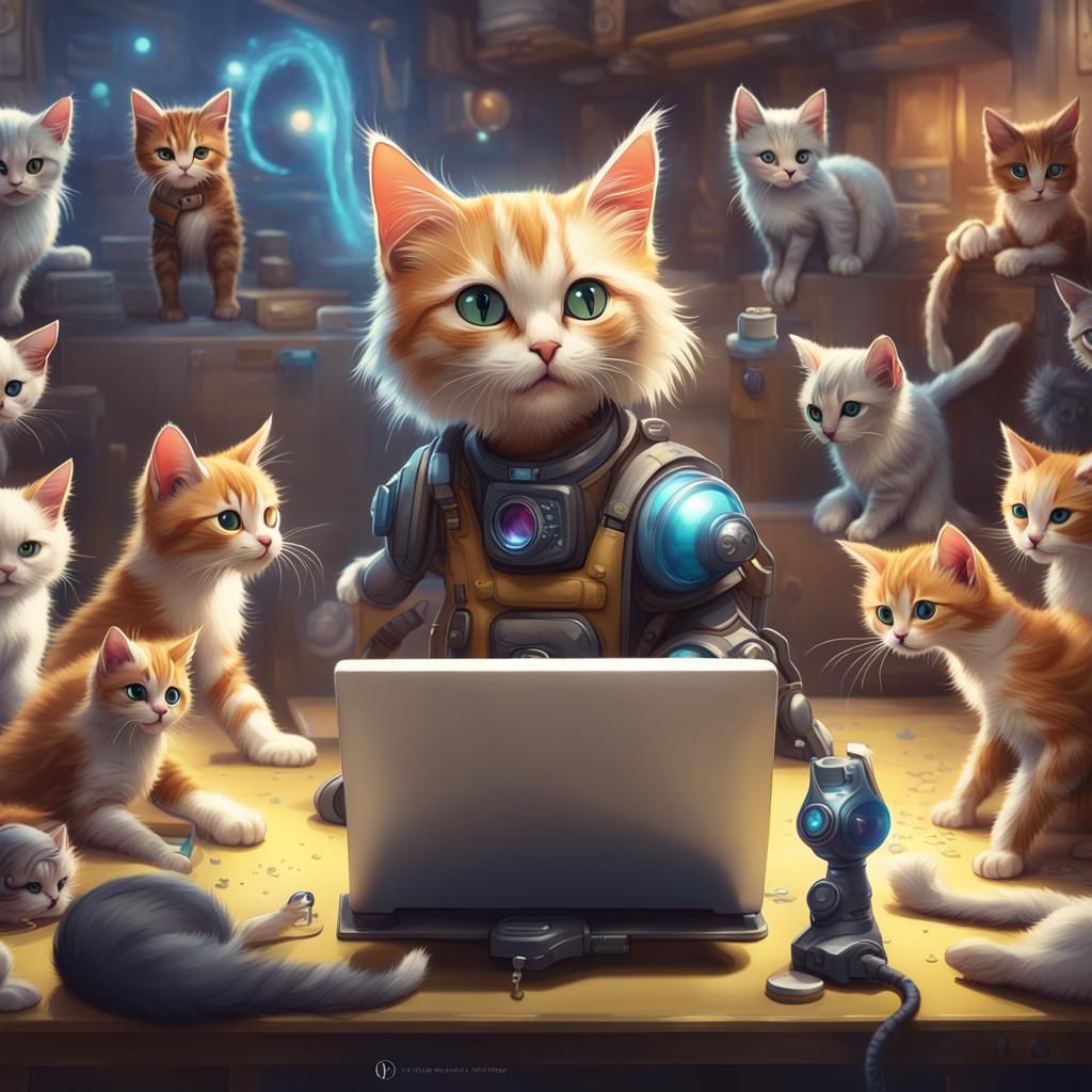 Tech-Savvy Kittens Build Cat-Human Communication App