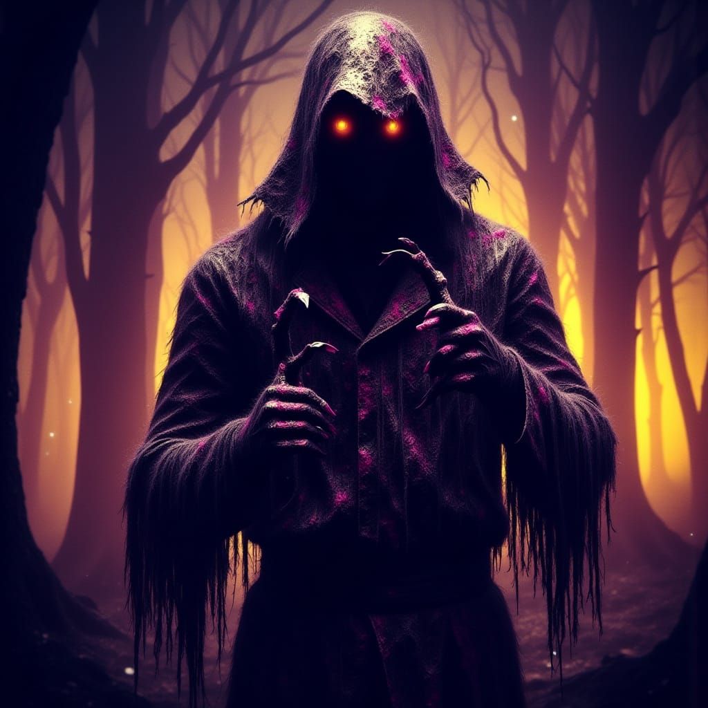 Mysterious Killer in Dark Fantasy Realm