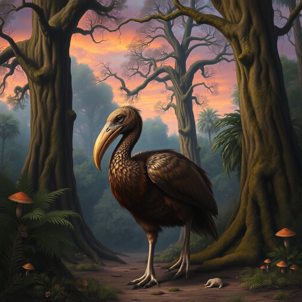 Renaissance Dodo in Ancient Forest