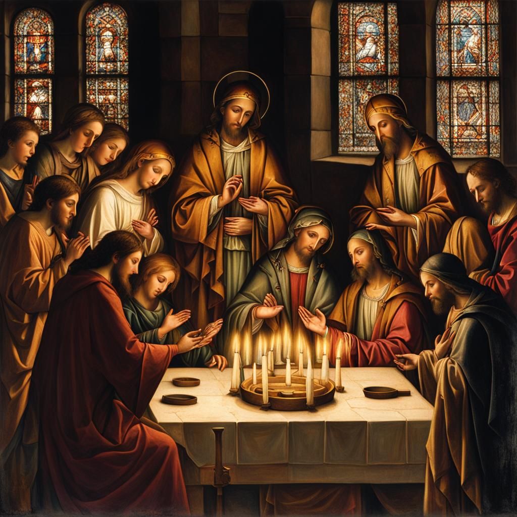 Candlelight Evokes Mysticism and Contemplative Power