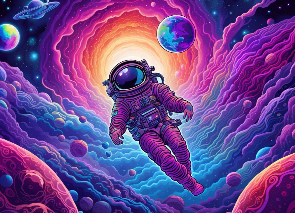 Psychedelic Major Tom