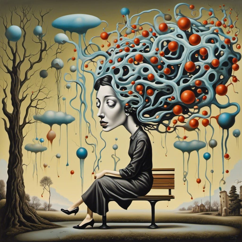 <lora:Surreal and Artsy:1.0> naive whimsical uncanny surreal...