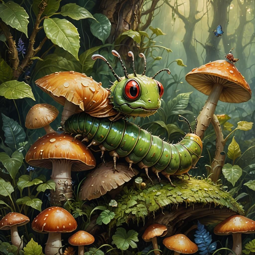 prompt magic caterpillar