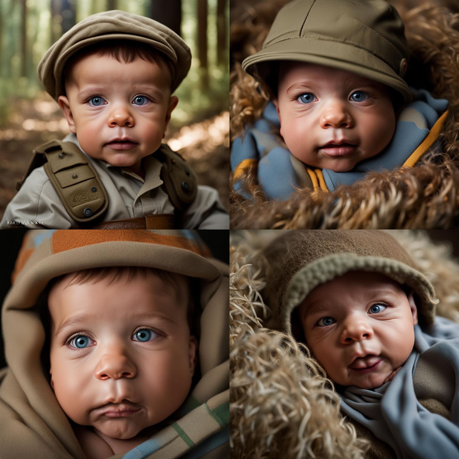 Baby Portrait in Jellystone: Professional Studio Photography