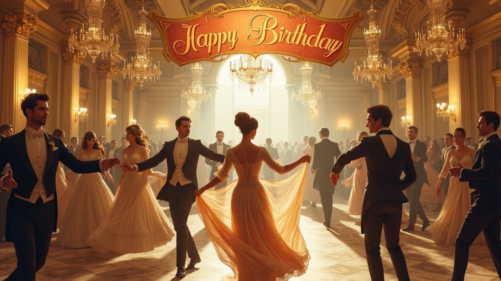 Regency Ballroom in Golden Splendor