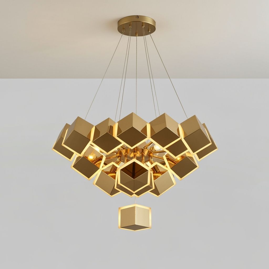 AI-Generated Chandelier