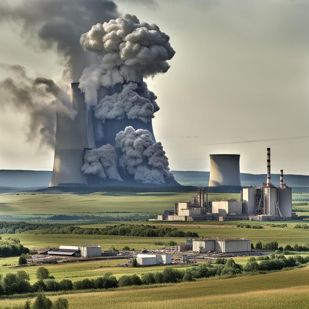 Chernobyl Nuclear Disaster: Destroyed Power Plant