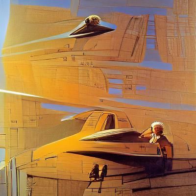 Sci-Fi Cityscape Concept Art