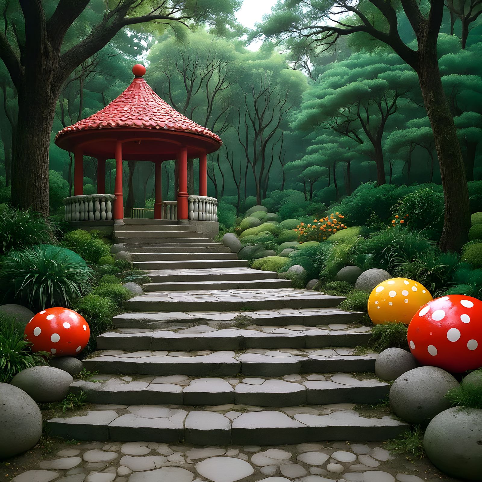 Cawlswall: A Whimsical Public Garden in Scotland