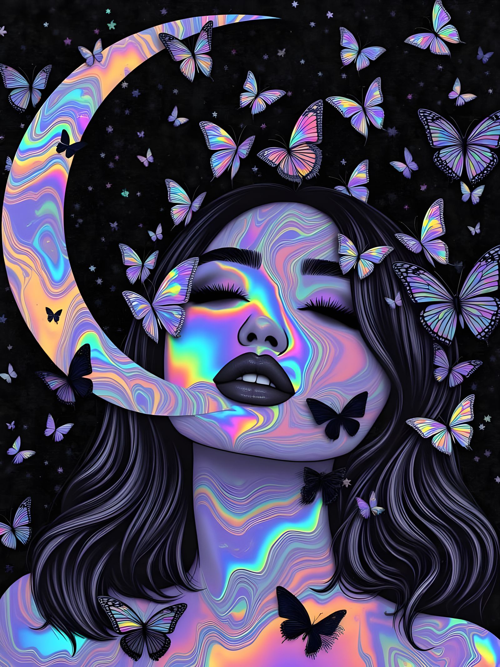 Portrait of a Dreaming Woman