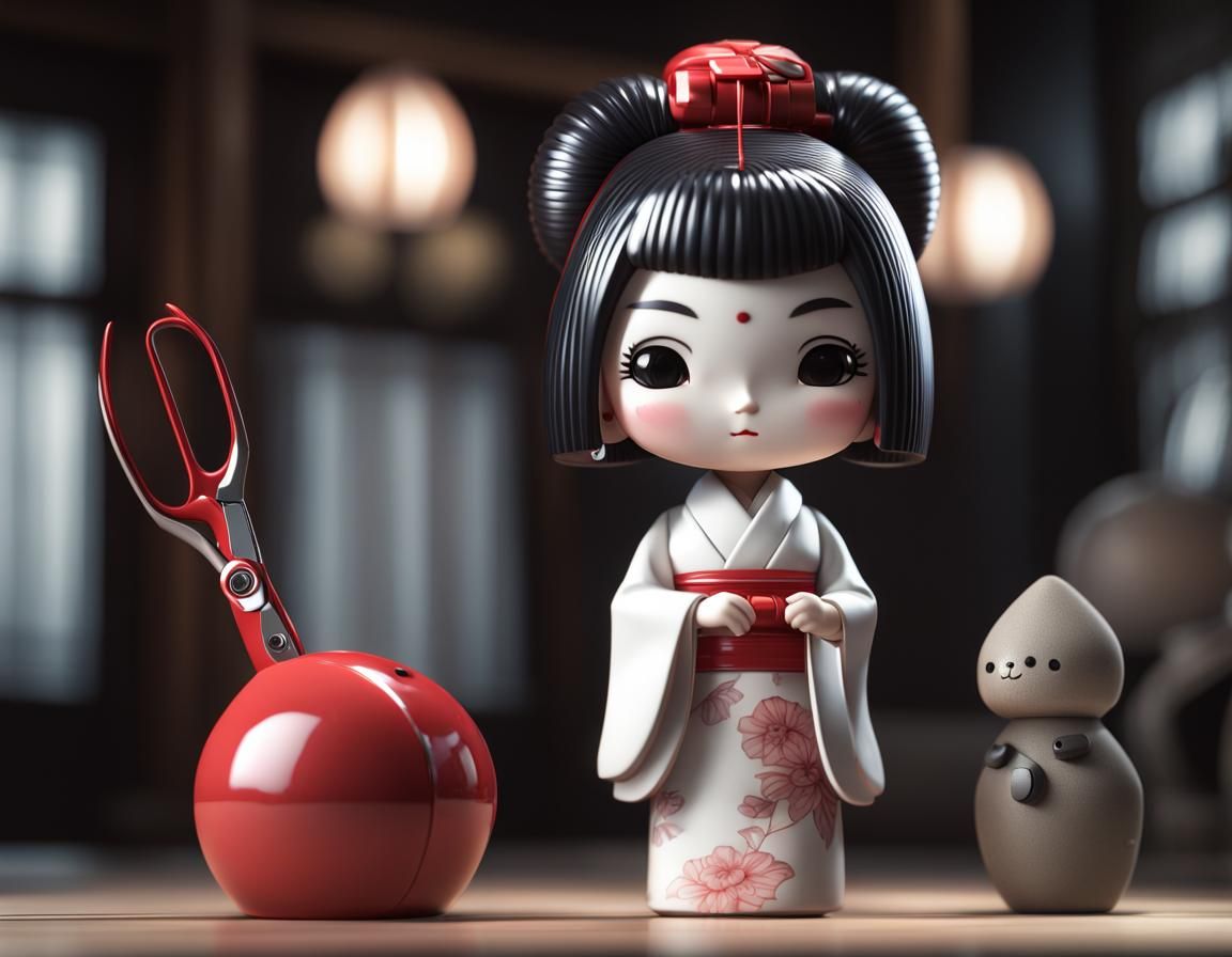 geisha bobblehead