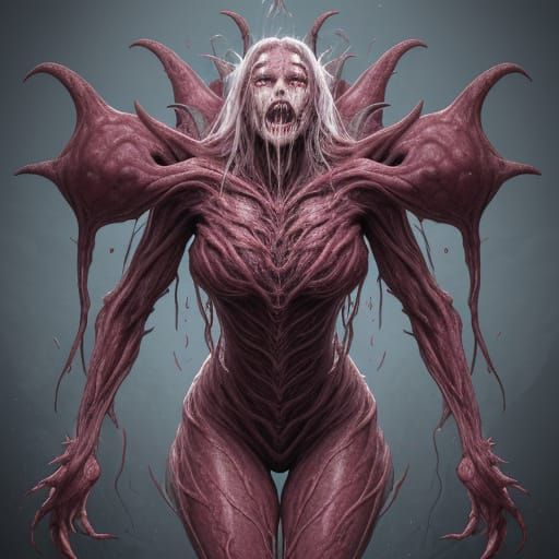 Rosemary The Fleshbloom Saint: A Living Tissue Abomination