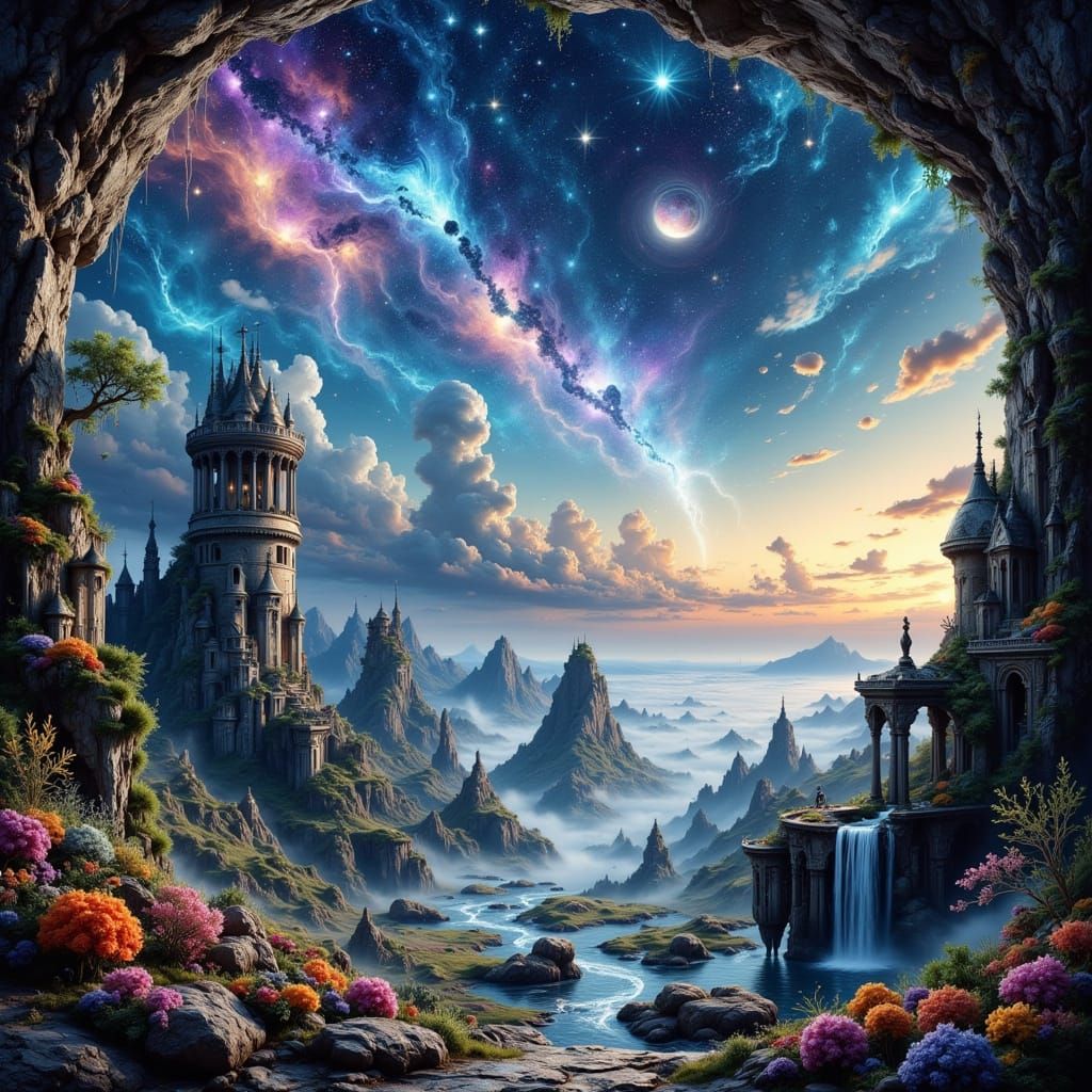 Ethereal Eternity in Ancient Gold Hyperkraximalismus