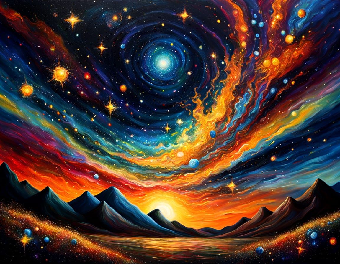 Surreal Macro Shot of Novissima Solis