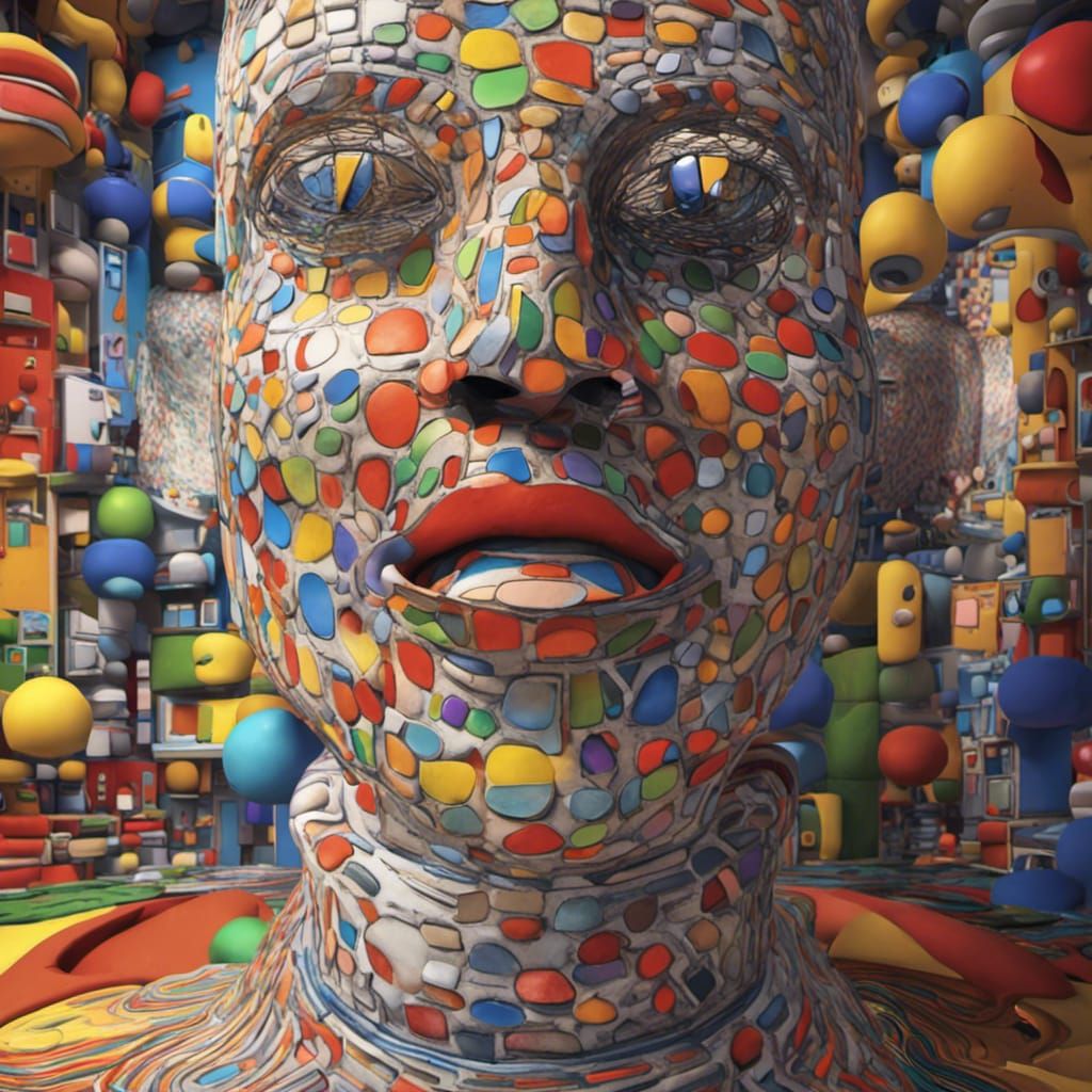 Silence is Truth: A 3D Rendered Illustration