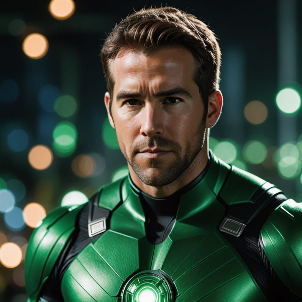 Ryan Reynolds as the Green Lantern