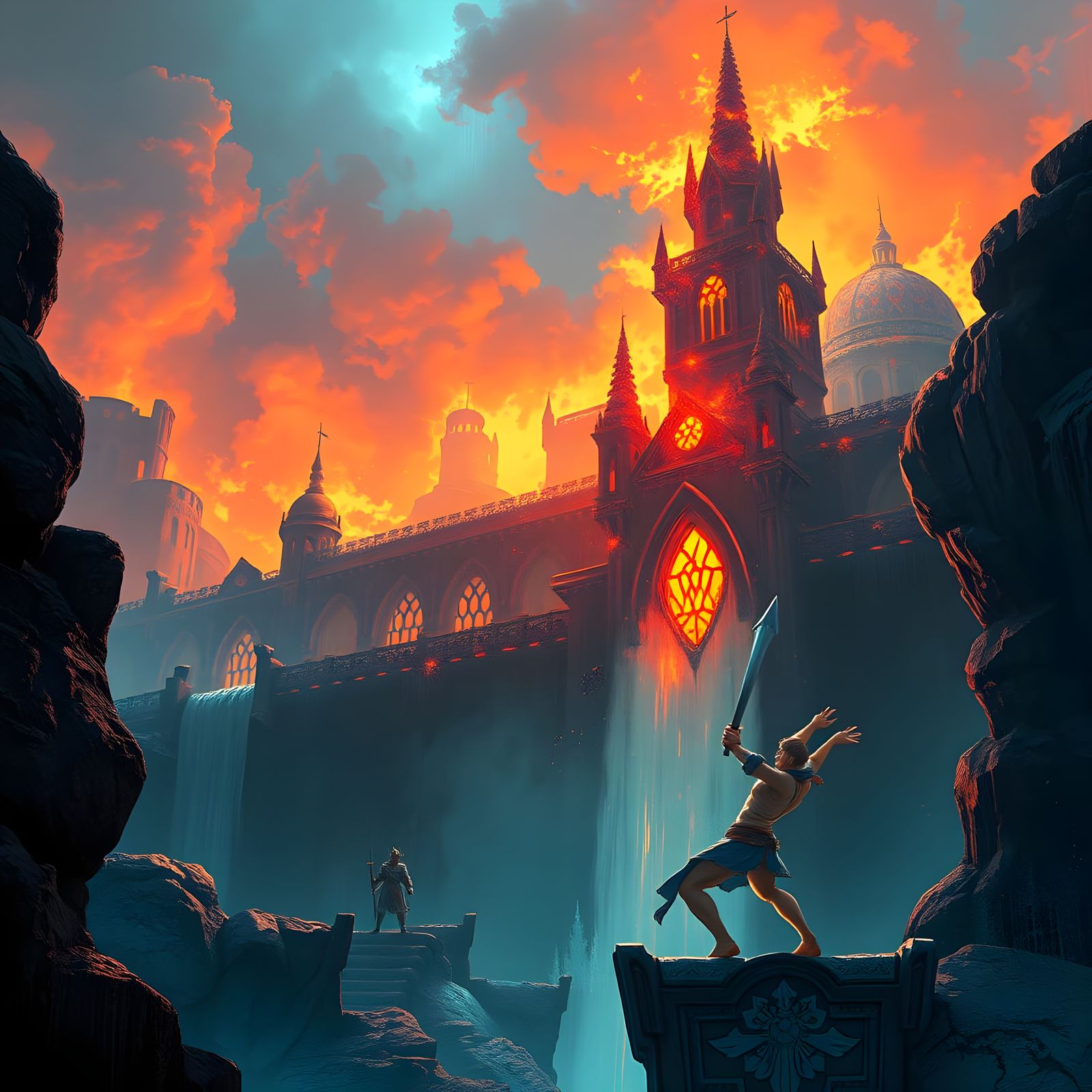 Castlevania 2: Belmont's Quest Scenes in 8K