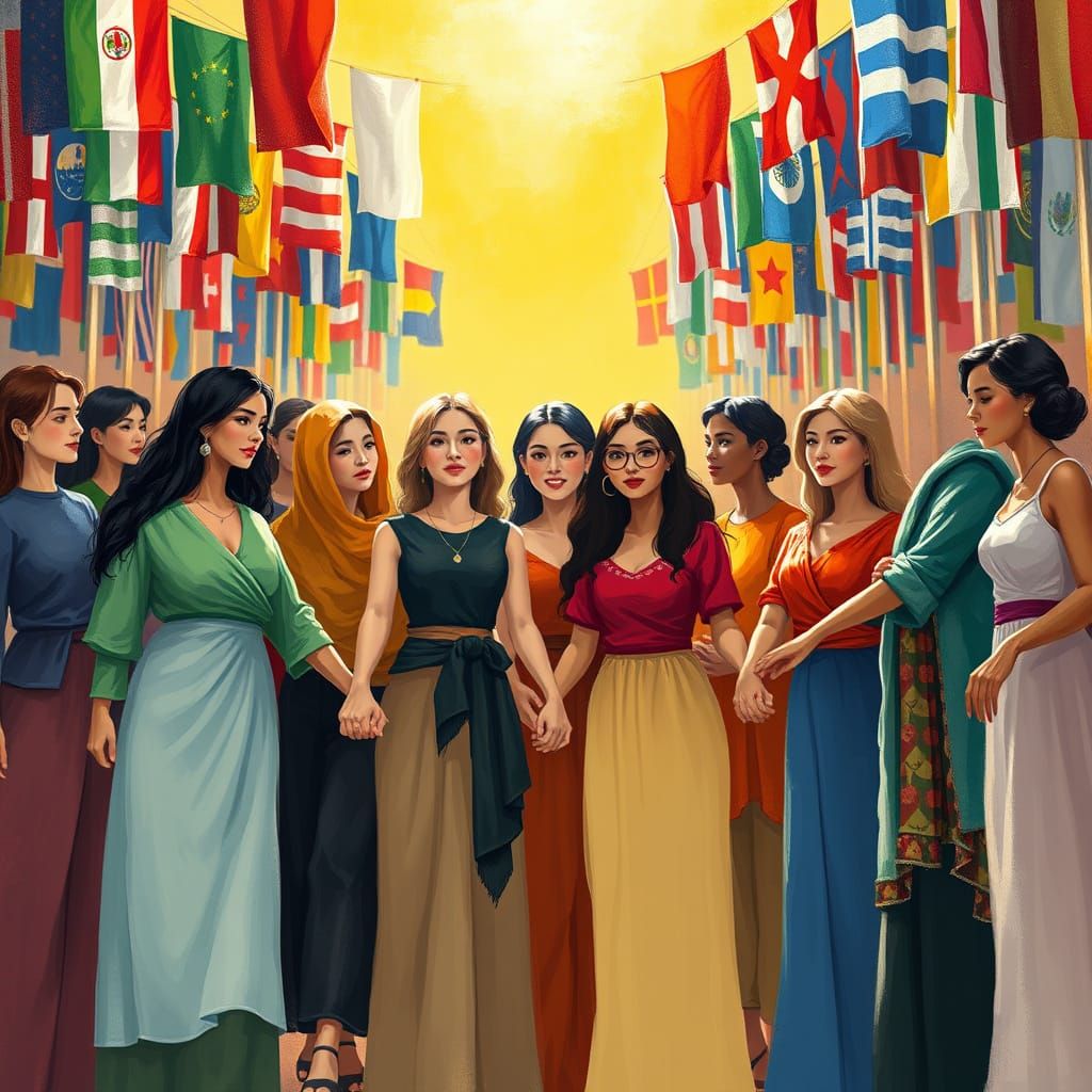 International Women's Day on the 8 March:!!!
Women from all ...