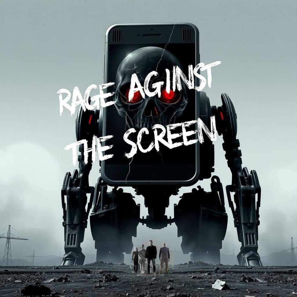 Post-Apocalyptic Machine Dominates Ruined Cityscape