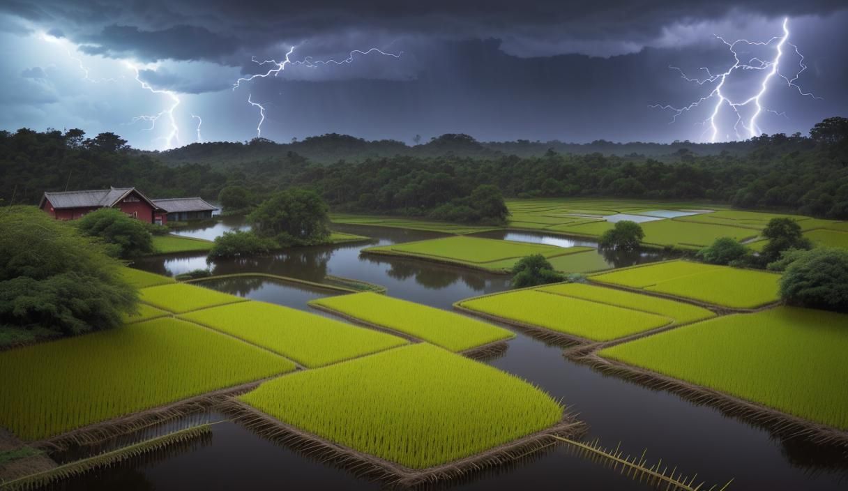 Dichotomous Path: Serenity and Super Hurricane