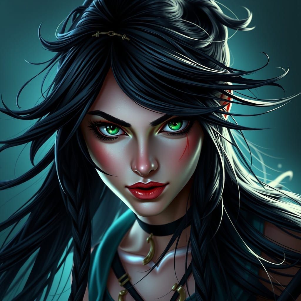 League of Legends Champion Jinx in Stunning 8k Portrait