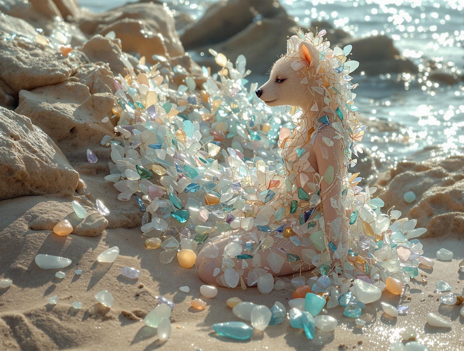 Sea Glass Calling Bearorchids