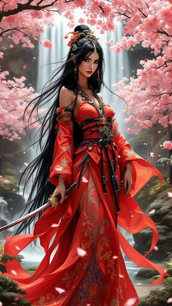 Blademaster and Blossoms