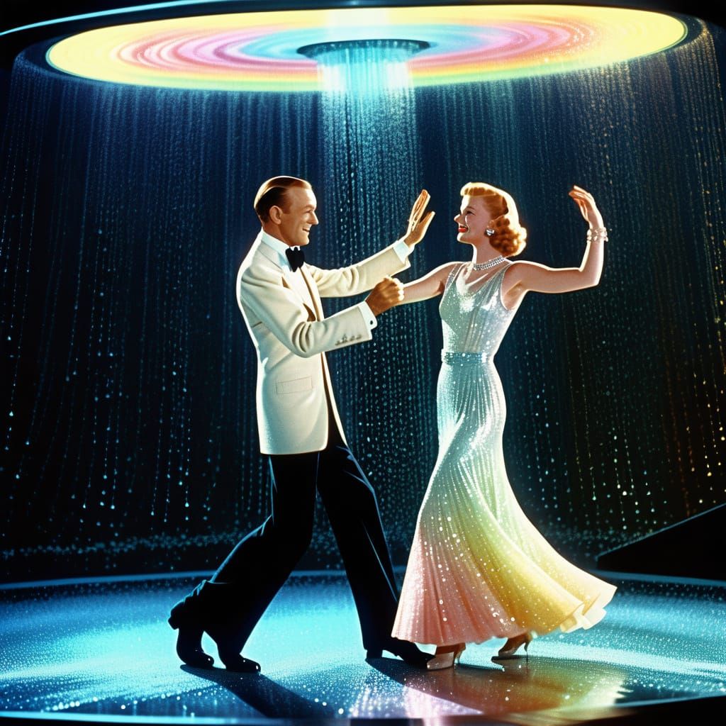 Ginger Rogers and Fred Astaire Dance on Starship Enterprise ...
