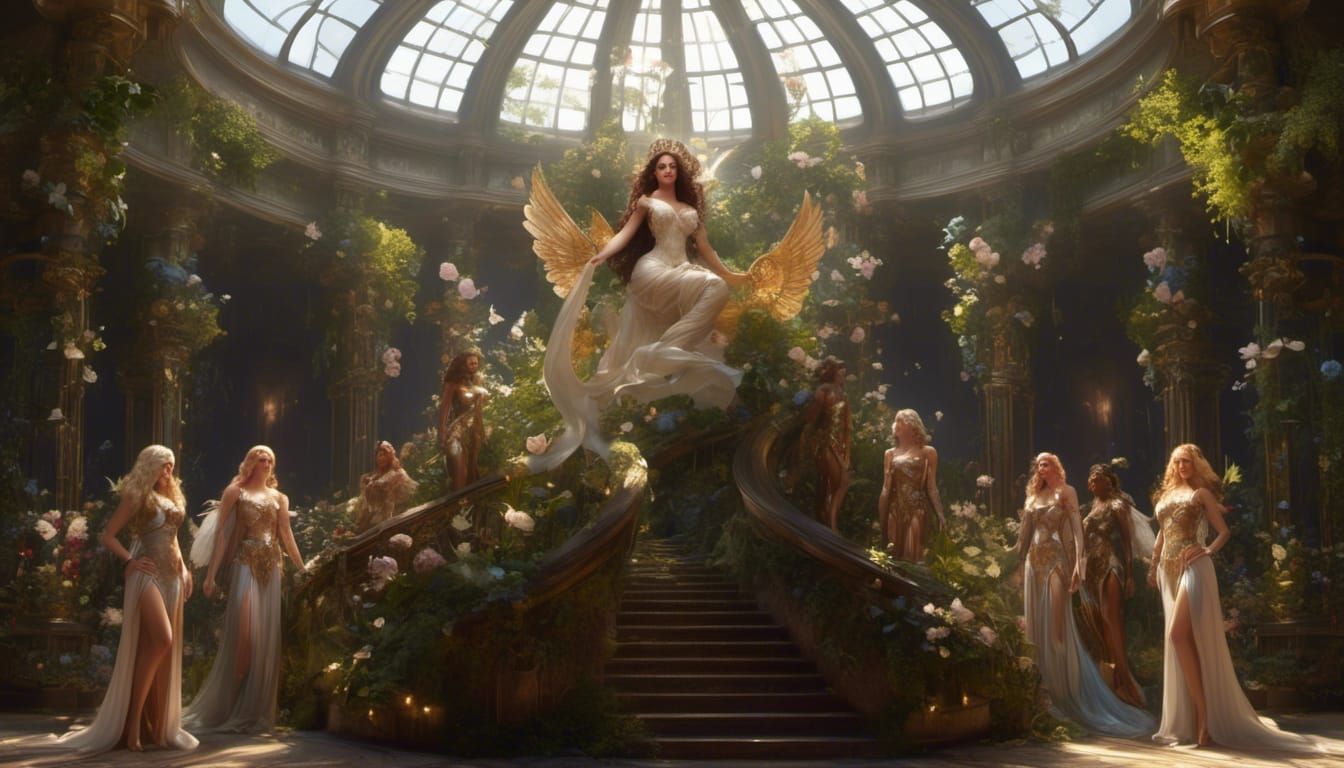 The archangels have gathered under the dome