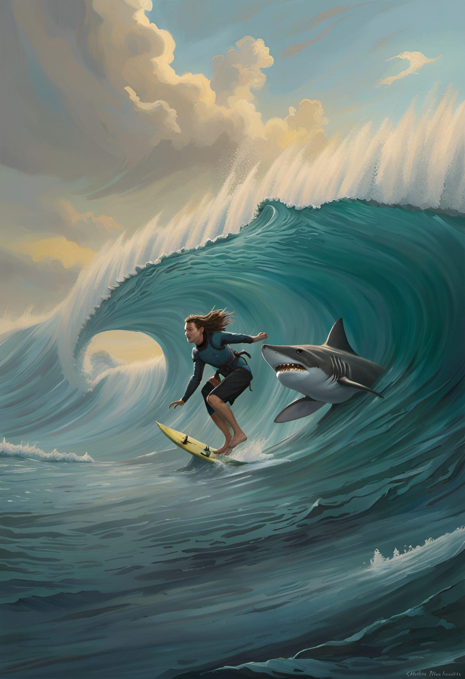Shark Surf-prise