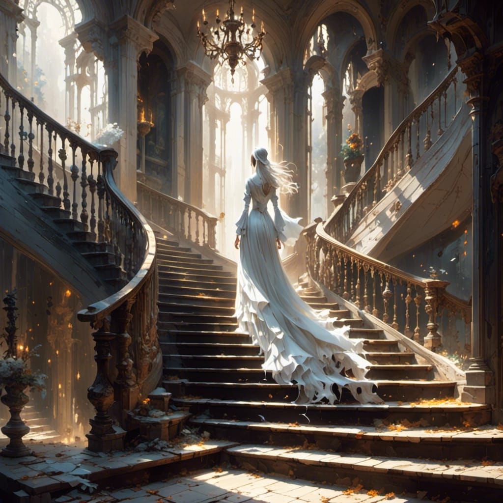 Beautiful Ghost Girl Ascending to Universe, Cel-Shaded Anime