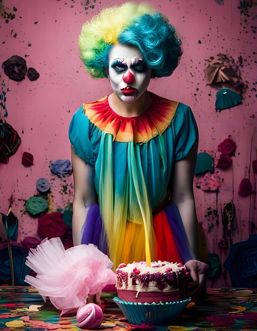 Beautiful Lich Clown in Mazzoni Style