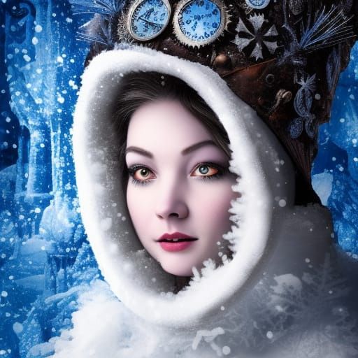 Snowy portrait Iiiiiijjjj