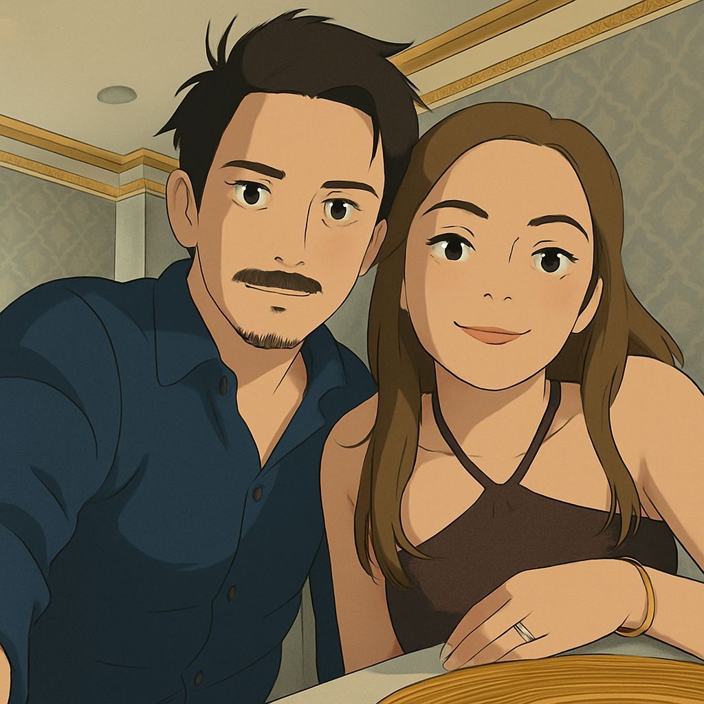 Ghibli-esque Animated Scene