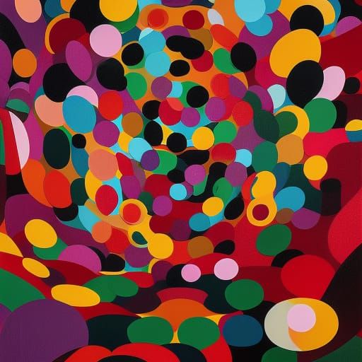 Doughnutello in Pop Art Sci-Fi Horror Style