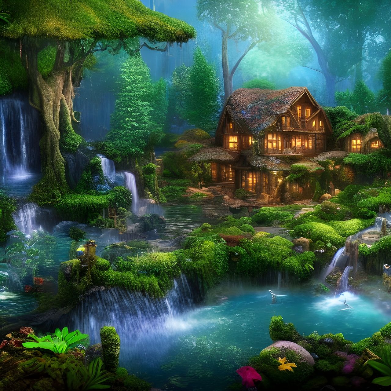 Homes of the world 7 {forest}
