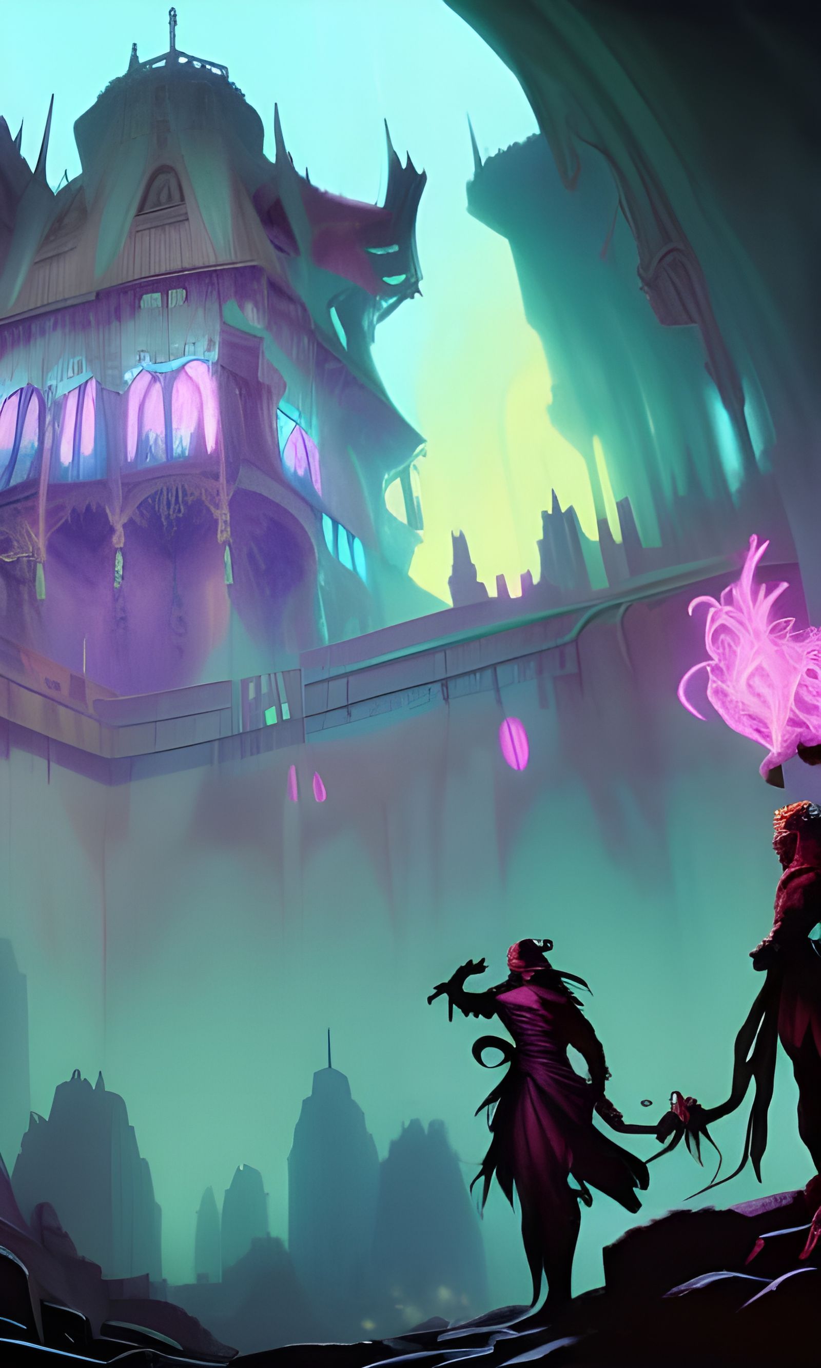 Crossing the keep