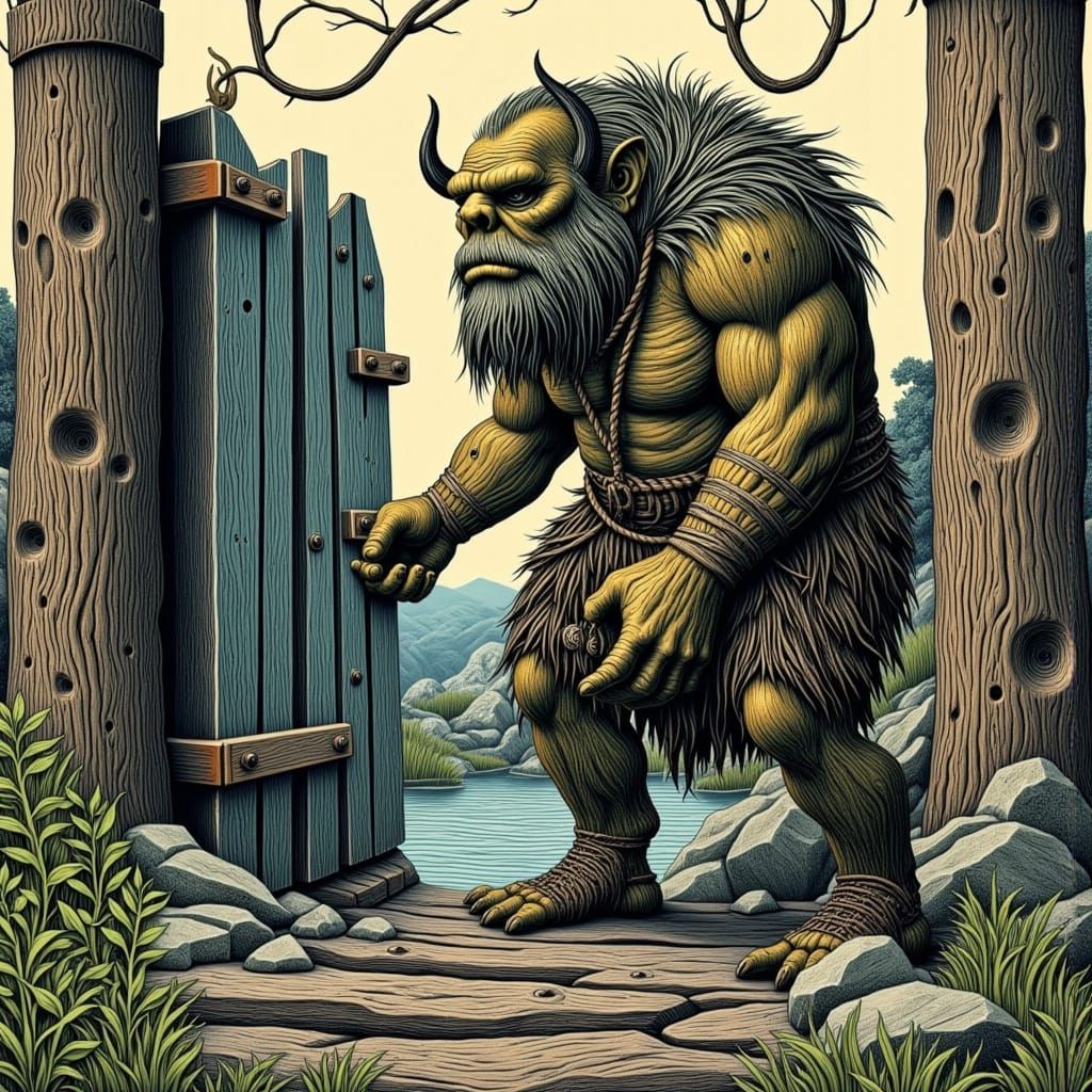 Ogre Guardian of Weathered Bridge