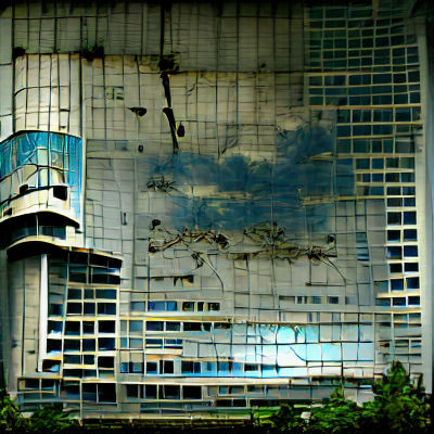 Derelict Skyscraper: An Abandoned Urban Giant