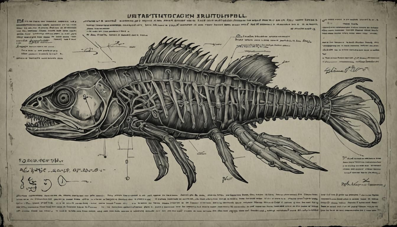 Autopsy Blueprint of Fish-Brain Hybrid Mutation