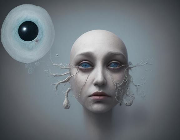 Surreal Abstract Pareidolia Art