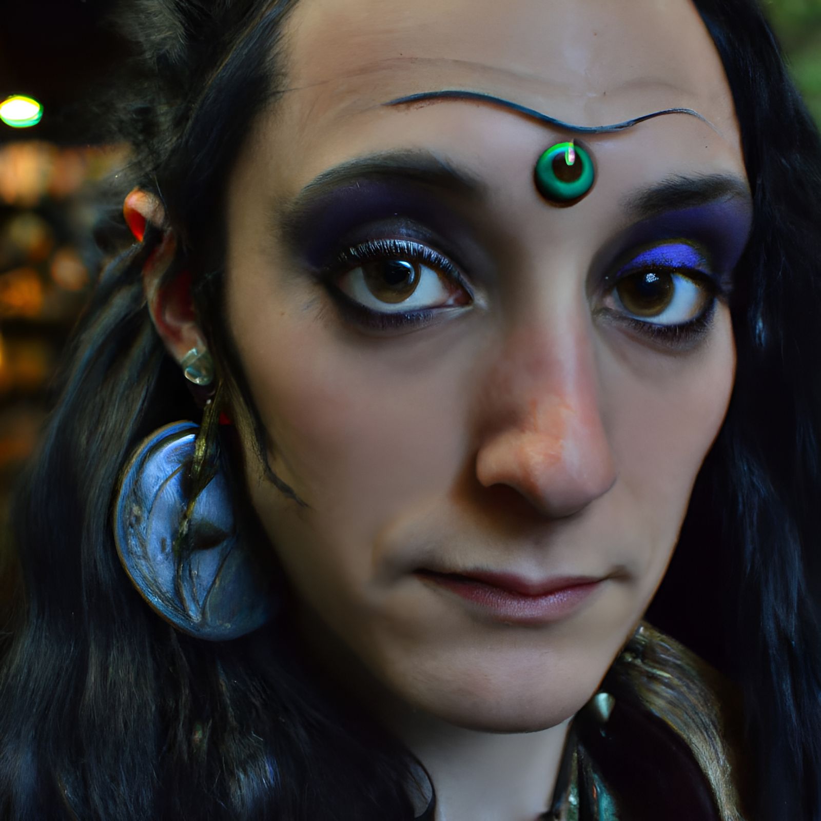 Medieval Witch Doctor Portrait in High Detail